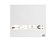 Konference & Præsentation - Nobo Whiteboard glastavle 450x450 mm, hvid - 1903957