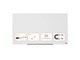 Konference & Præsentation - Nobo Impression Pro magnetisk whiteboard glastavle 45" 100x56 cm Brilliant hvid *DEMO* - 1905176