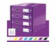 Arkivering & Opbevaring - Leitz Skuffekabinet Click & Store WOW 4 skuffer Lilla - 60490062