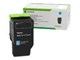 Blæk, Toner & Forbrugsstoffer - Lexmark 78C2XCE High Capacity Cyan Toner - 78C2XCE
