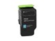 Blæk, Toner & Forbrugsstoffer - Lexmark 78C2XC0 return-toner cartridge Cyan extra - 78C2XC0
