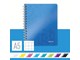 Blokke, Formularer & Notesbøger - Leitz Notesblok WOW PP A5 kvadreret 80 gram 80 ark - 46410036