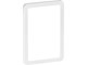 Lauritz Knudsen - LK FUGA Slim 55 Design ramme 1½ modul, hvid - 560D6715
