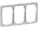 Lauritz Knudsen - LK FUGA teknisk monteringsramme 3x1½ modul - 560D0315