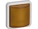 Lauritz Knudsen - LK OPUS 74 signallampe LED 230V konstant/blink 1 modul, gul - 522M5813