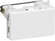 Lauritz Knudsen - LK FUGA tekstfelt ½ modul, hvid - 530D6905