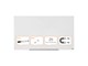 Konference & Præsentation - Nobo Impression Pro magnetisk whiteboard glastavle 57" 126x71 cm Brilliant hvid - 1905177