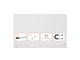 Konference & Præsentation - Nobo Whiteboard glastavle Widescreen 57" afrundet brillant hvid - 1905192