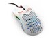 Mus - Glorious Model O- (Small) - Matte White - Gaming Mus - Optisk - 6 knapper - Hvid med RGB-LED lys - GOM-WHITE