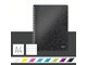 Blokke, Formularer & Notesbøger - Leitz Notesblok  WOW PP A4 linjeret 80 gram 80 ark Sort - 46370095