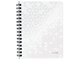 Blokke, Formularer & Notesbøger - Leitz Notesblok WOW PP A5 linjeret 80 gram 80 ark Hvid - 46390001