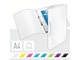 Mapper og Clipboards - Leitz Ringordner WOW PP 2RR/25mm Hvid - 42570001