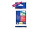 Papir, Fotopapir og Etiketter - Brother TZ 435 - White on Red - Roll (1.2 cm x 8m) - TZE435