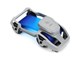 Blæk, Toner & Forbrugsstoffer - Zebra Blue - print ribbon - for  ZC100 ZC300 ZC350 - 800300-304