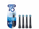 Eltandbørste - Oral-B Tandbørstehoveder iO Ultimate Clean - Sort - 4 stk - 4210201301905