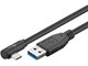 PUSB3.2G1-AC-1x90-BLK-2M