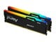 RAM - Kingston FURY Beast RGB DDR5-5600 - 16GB - CL40 - Dual Channel (2 pcs) - Intel XMP - Sort med RGB - KF556C40BBAK2-16