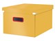 Arkivering & Opbevaring - Leitz  Click & Store Cosy medium opbevaringsboks Varm gul - 53480019