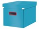 Arkivering & Opbevaring - Leitz  Cosy Click & Store Cube stor opbevaringsboks Rolig blå - 53470061