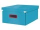Arkivering & Opbevaring - Leitz  Click & Store Cosy stor opbevaringsboks Rolig blå - 53490061