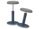 Ergonomi - Leitz Ergo Cosy Active Sid-stå balancestol 2 i 1 Fløjlsgrå - 65180089