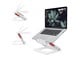 Systemtilbehør (kølepasta mv.) - Leitz Ergo justerbar multivinklet laptop stand, 63 % recirkuleret plast, hvid - 64240001
