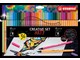 Hobby artikler - STABILO Pen 68/88 Arty, sæt med 36 penne i 18 farver - 204088