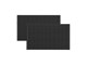 Power Station - EcoFlow 2 × 100 W Rigid Solar Panel Combo + 2 pairs of Mounting Feet - ZMS331