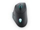 Mus - Dell Alienware Wireless Gaming Mouse AW620M - Mus - Optisk - 7 knapper - Sort - AW620M-G-DEAM