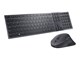 Tastatur - Dell Premier KM900 - keyboard and mouse set - collaboration - QWERTY - Pan Nordic - graphite - Tastatur & Mus sæt - Nordisk - Grå - KM900-GR-NOR