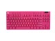 Tastatur - Logitech G PRO X TKL - Logitech GX Brown (Tactile) - Tactile - Gaming Tastatur - Uden Numpad - Amerikansk engelsk - Pink - 920-012159