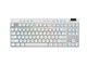 Tastatur - Logitech G PRO X TKL - Logitech GX Brown (Tactile) - Tactile - Gaming Tastatur - Uden Numpad - Engelsk - UK - Hvid - 920-012148