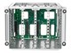 Harddisk - tilbehør - HP E 2LFF Tertiary Riser Cage Kit - P48826-B21