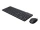 Tastatur - HP 150 - Tastatur & Mus sæt - Engelsk - Sort - 240J7AA#ABB