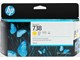 Blæk, Toner & Forbrugsstoffer - HP 738 / 498N7A - Yellow Ink - 498N7A