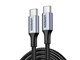 USB kabel - UGREEN USB-C <-> USB-C - 100W - 1.8m - Sort - 70429