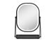 Makeupspejl - Gillian Jones Mirror With LED Light and Tray - Black - 5713982011470