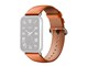 Smartwatch - Tilbehør - Xiaomi Smart Band 9 Pro/8 Pro Leather Quick Release Strap - Coral / Orange - BHR8002GL