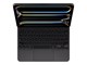 Tastatur - Apple Magic Keyboard for iPad Pro 11‑inch (M4) - US English - Black - Tastatur & Folio sæt - Amerikansk engelsk - Sort - MWR23LB/A