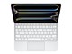 Tastatur - Apple Magic Keyboard for iPad Pro 11‑inch (M4) - US English - White - Tastatur & Folio sæt - Amerikansk engelsk - Hvid - MWR03LB/A