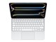 Tastatur - Apple Magic Keyboard for iPad Pro 13" M5 | M4 - International English - White - Tastatur & Folio sæt - Engelsk - Hvid - MWR43Z/A