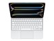 Tastatur - Apple Magic Keyboard for iPad Pro 13" M5 | M4 - Danish - White - Tastatur & Folio sæt - Dansk - Hvid - MWR43DK/A