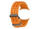 Smartwatch - Tilbehør - Samsung Galaxy Watch Ultra Marine Band - Orange - ET-SNL70MOEGEU