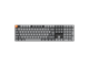 Tastatur - Keychron K5 MAX QMK/VIA Wireless RGB Hot Swap Low Profile Brown - Gray - Gaming Tastatur - Nordisk - Grå - K5M-H3-BO