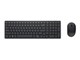 Tastatur - Dell Silent KM555 - Tastatur & Mus sæt - Nordisk - Sort - KM555-BLK-PAN