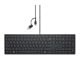 Tastatur - Dell Wired Collaboration Keyboard KB525C - keyboard - QWERTY - Pan Nordic - black Input Device - Tastatur - Nordisk - Sort - KB525C-PN-EMEA