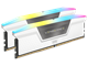 RAM - Corsair Vengeance RGB DDR5-6000 - 32GB - CL30 - Dual Channel (2 pcs) - AMD EXPO & Intel XMP - Hvid med RGB - CMH32GX5M2B6000Z30W