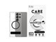 Mobil - Covers & Cases - CARE by PanzerGlass Feature Case Transparent w. Black Kickstand & QI Compatible Samsung Galaxy S25 Ultra - CRRFBKQG38488