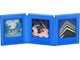 Fotoalbum & -arkivering - Polaroid Go Acrylic Multi Frame - Blue - 006381