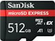 Hukommelseskort - SANDISK microSD Express - 880MB/s - 512GB - SDSQXFN-512G-GN4NN